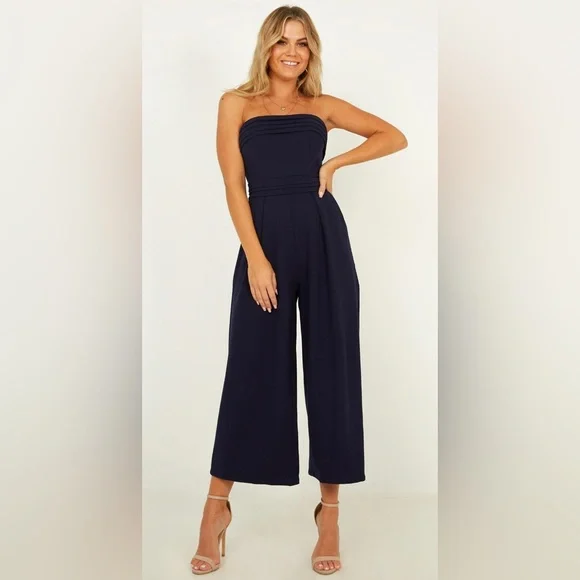 Up Ahead jumpsuit in Navy - Picture 2 of 8